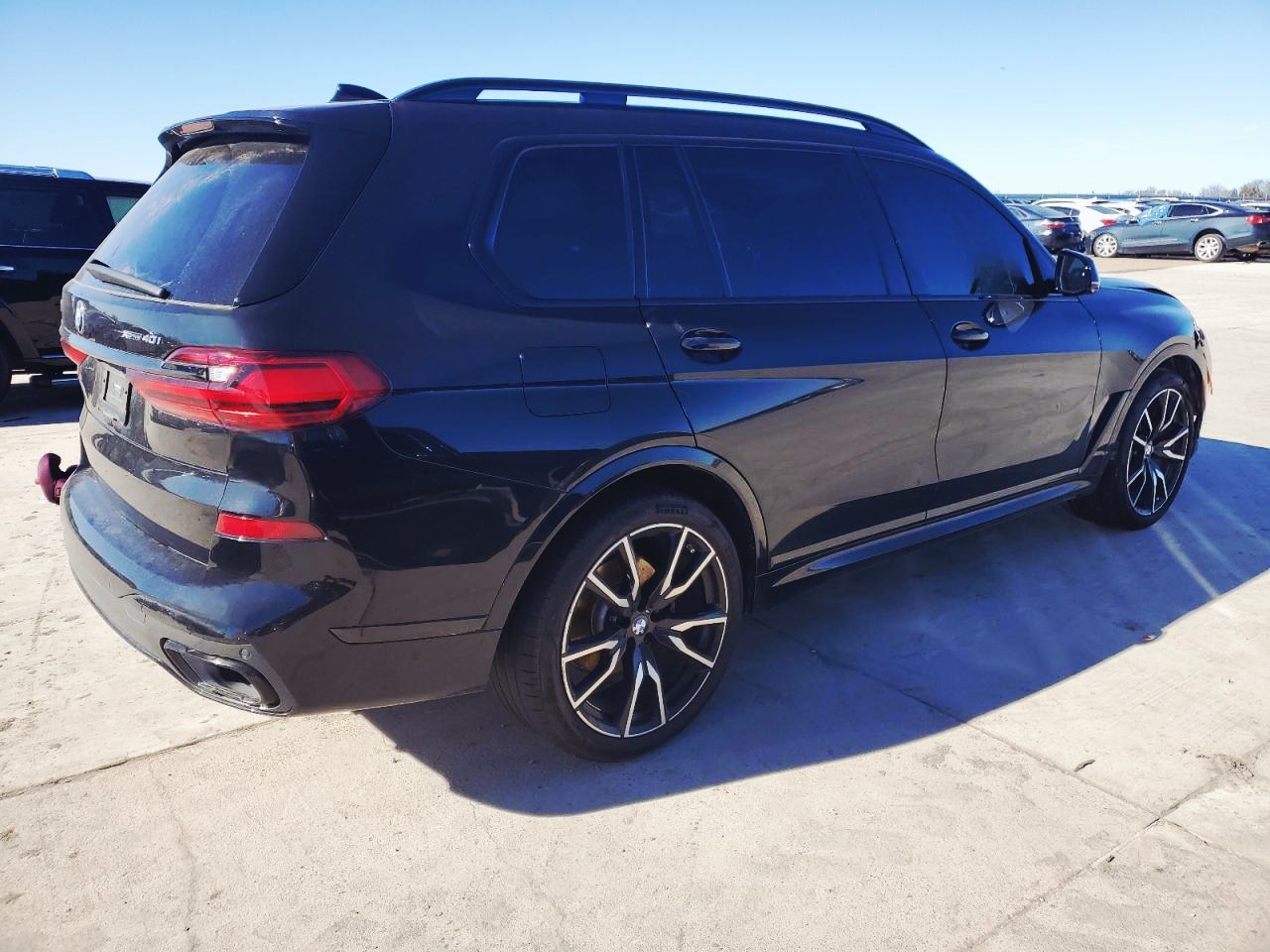 BMW X7 2022 BLACK vin: 5UXCW2C04N9M75073